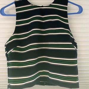 Great with navy stripe top